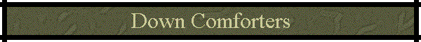 Down Comforters